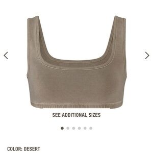 Skims Outdoor Wide Neck Bralette